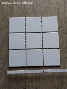 gratis Fliesen. 9 Stück weiss
8 Stück blau
30×30 cm
Abzuholen in Aadorf
