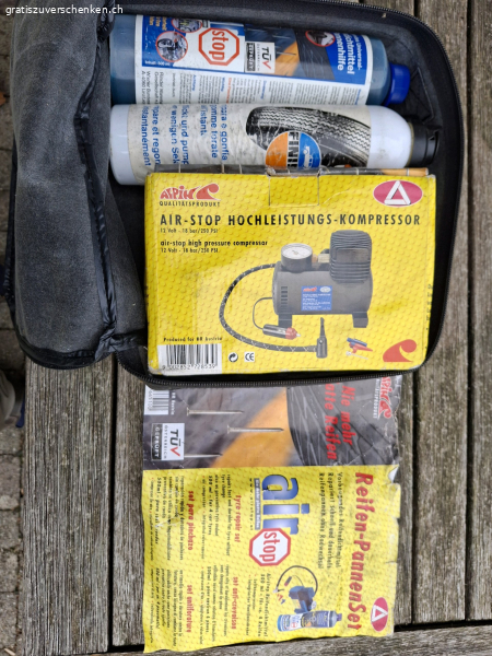 gratis Reifen Pannen Set