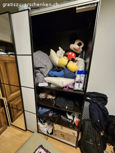 Grosser Kleiderschrank mit Schiebetü