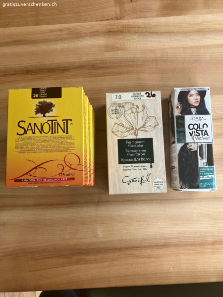 Haarfarbe Sanotint