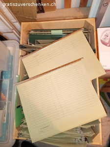 Hängemappen /Hängeregister