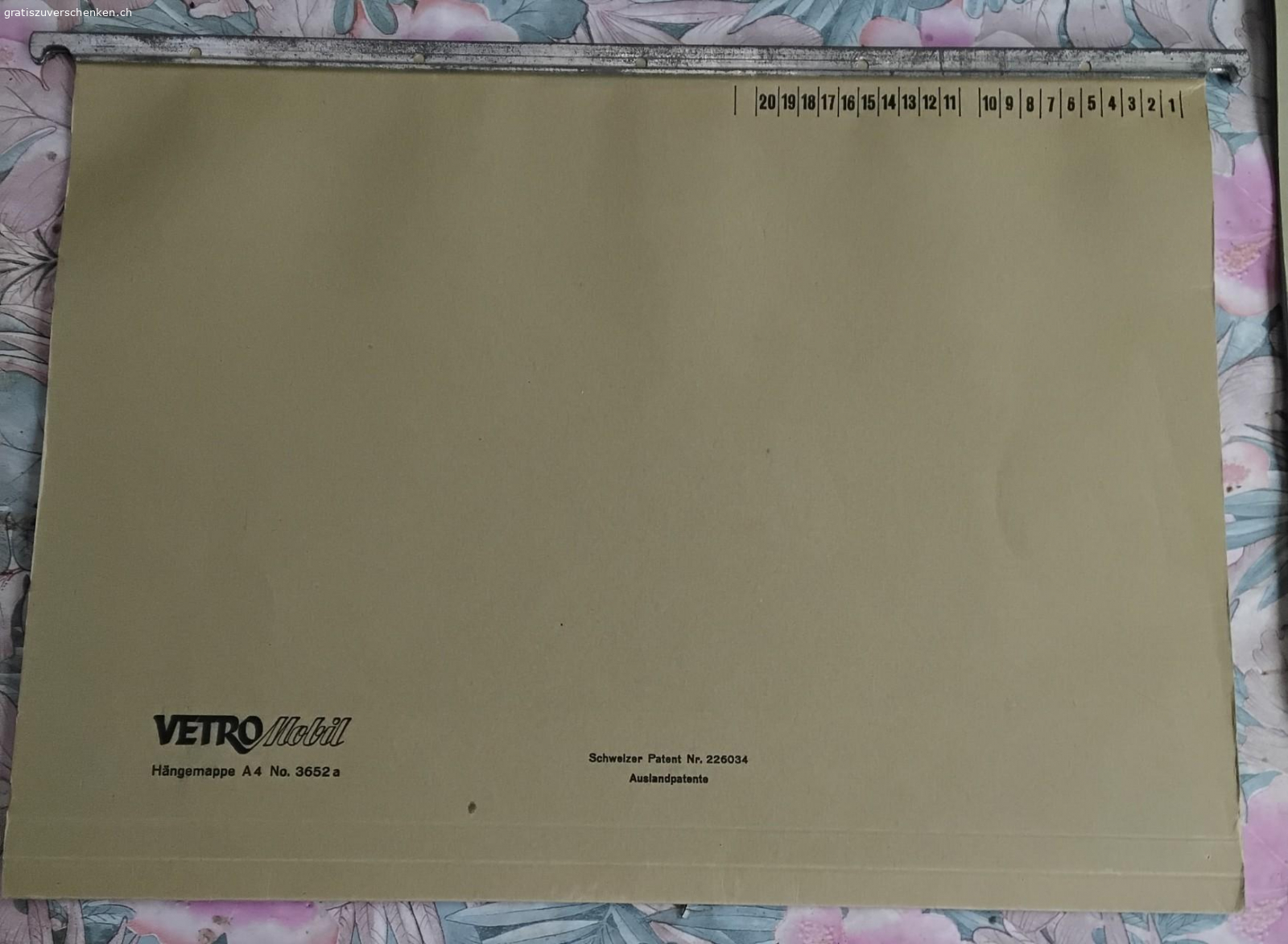 Hängeregister. ca. 75 Stk. Hängeregister