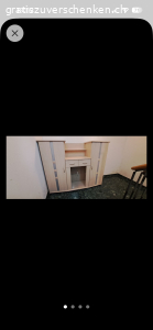 Highboard, beige, 1 Türe fehlt