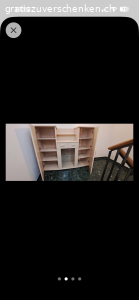 Highboard, beige, 1 Türe fehlt