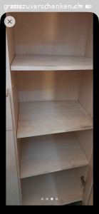 Highboard, beige, 1 Türe fehlt
