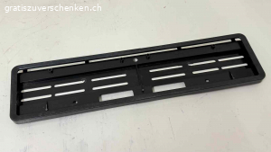 hinterer Wechselschildhalter. Wechselhalterung für hinteres Langschild 49 x 11 x 2 cm mit seitlicher Entriegelung
neu und ungebraucht