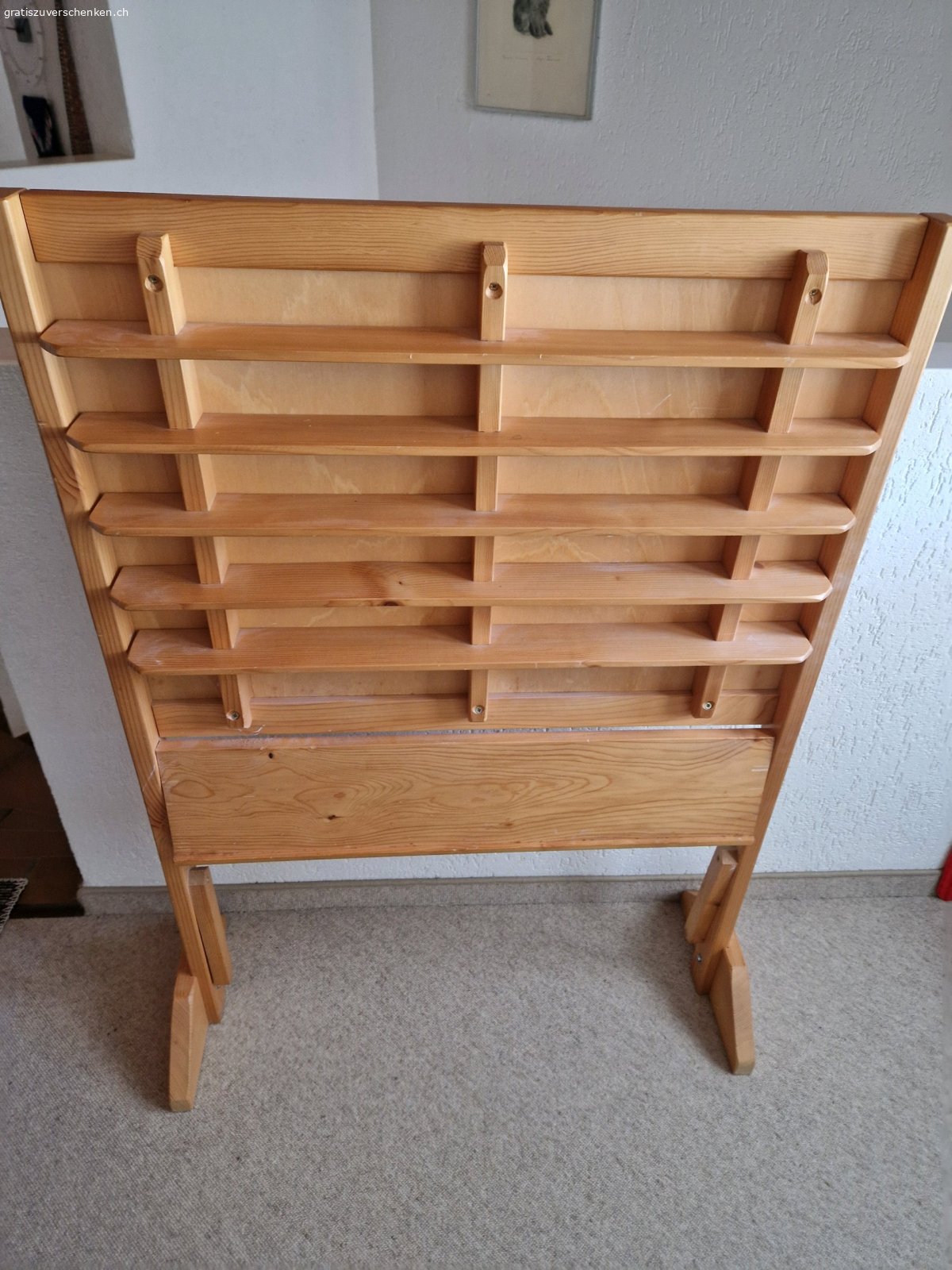 Holzschiffettafel /Einlaufsladen. Aus Holz
Beidseitig verwendbar