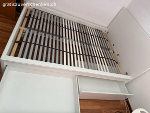 Ikea Bett. Ich verschenke ein gut erhaltenes Ikea Bett 1,80 breit