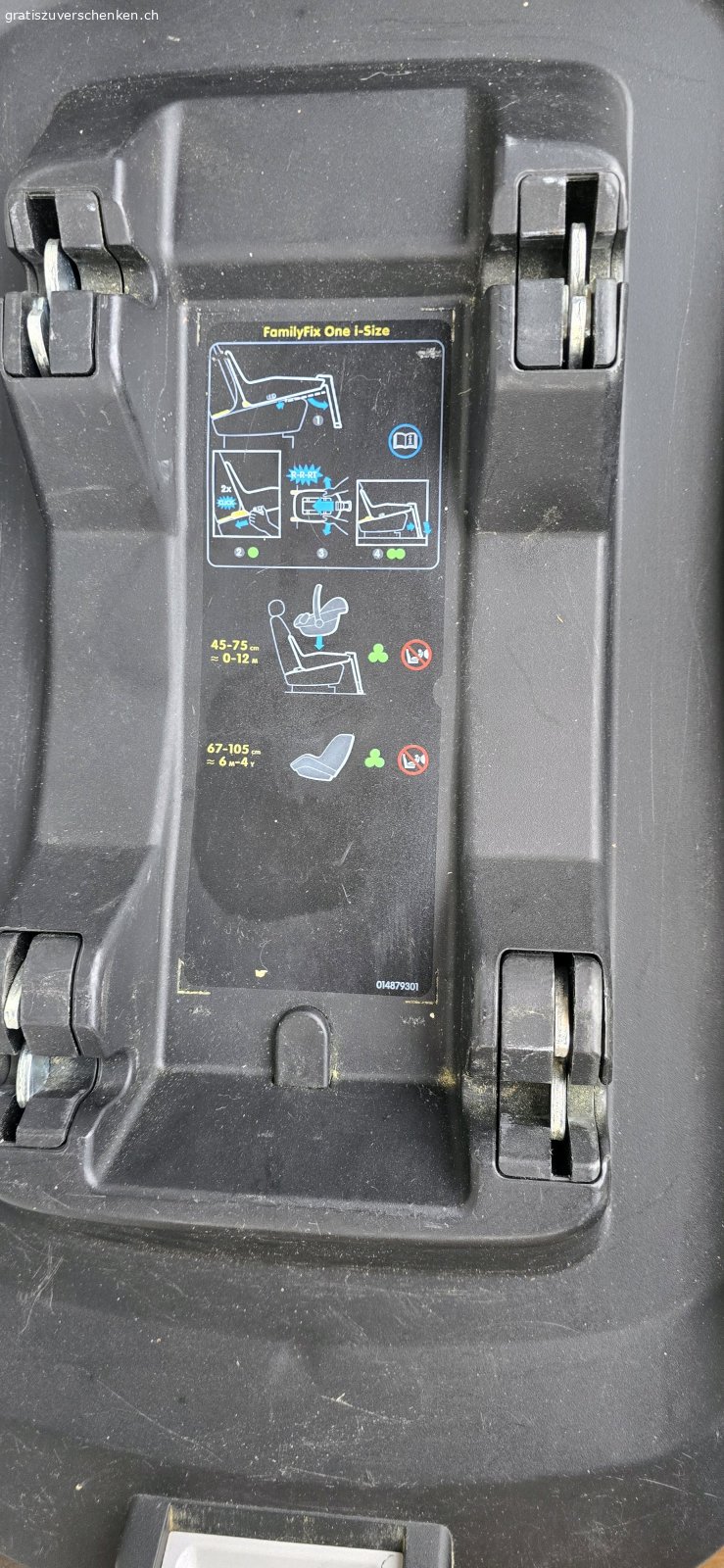 Isofix-Platte. ISOFIX-Platte gratis abzugeben in 4900 Langenthal.