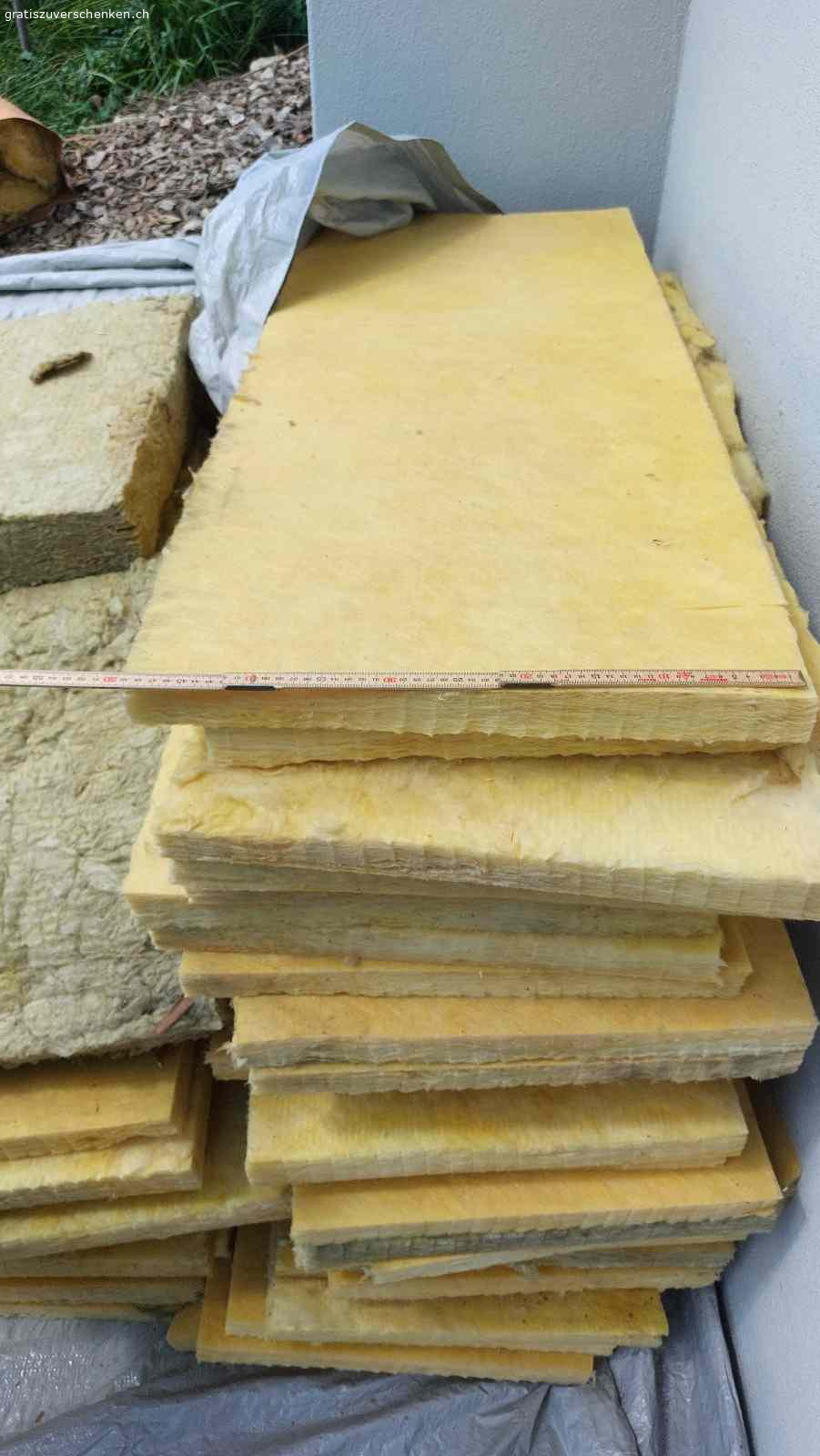 Isolation. Isolation (Steinwolle) muss bis 31.05 abgeholt werden. Diese ist abgedeckt vor dem Haus, kann daher jederzeit abgeholt werden.