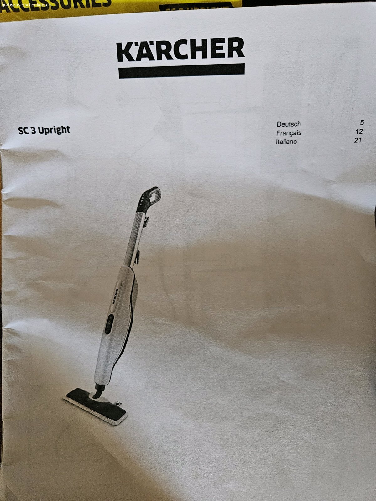 Kärcher Bodenreiniger mit zubehör. Kärcher Bodenreiniger mit zubehör.
Wenig gebraucht..
Schnell abholen...
‐-----------------------------
Bei 100% wird er vor der Haustüre deponiert..