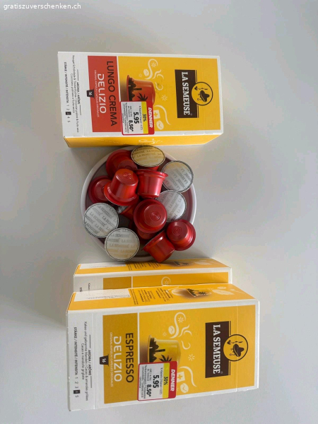 Kapseln für Delizio Kaffeemaschine