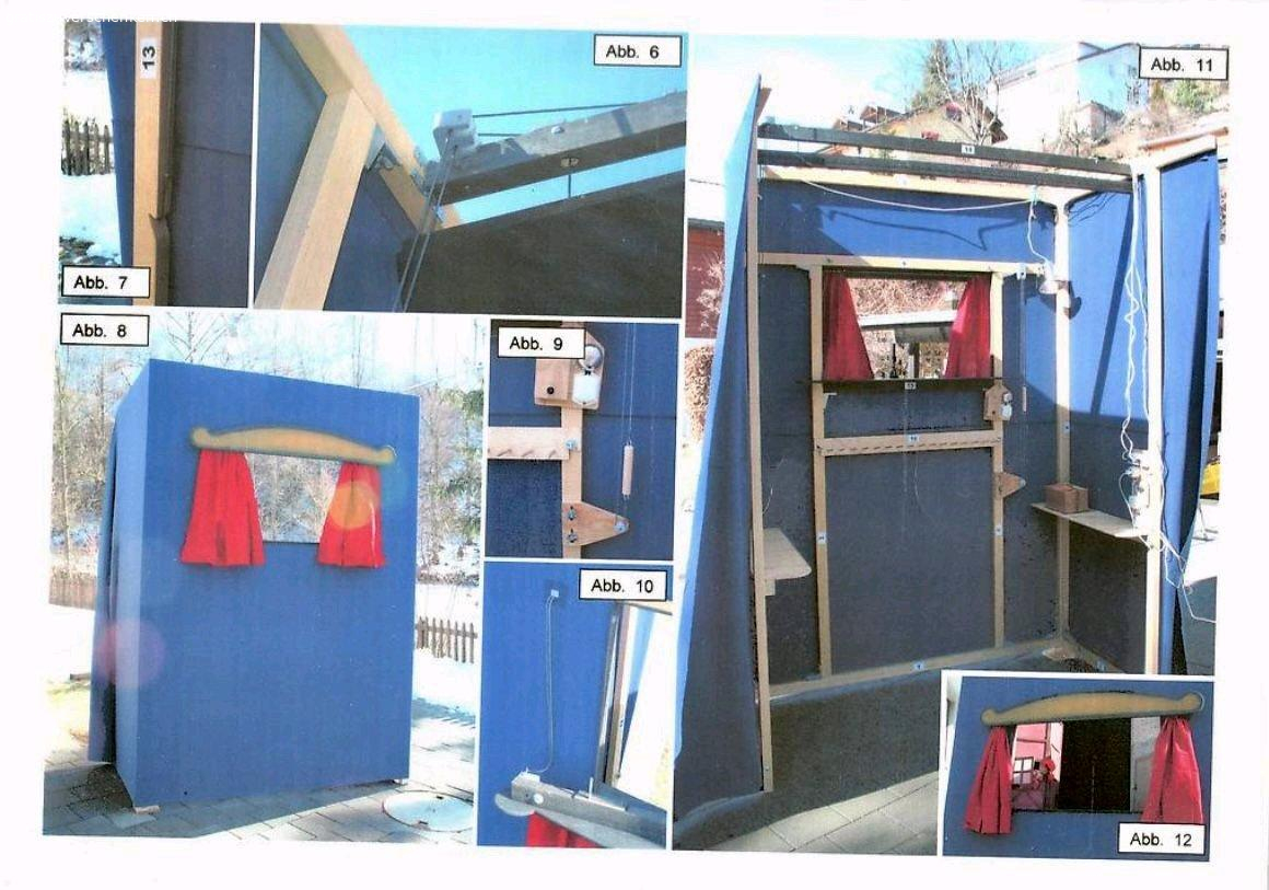 Kasperlitheater. Aus Holz, massiv und gut erhalten. Bereit, Kinderherzen zu erfreuen! Muss abgeholt werden, genaue Adresse und weitere Infos nach Absprache.