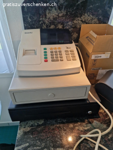 Kasse. Gebrauchte Kasse Sam4S. und sep. Thermodrucker von Epson.