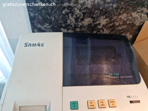 Kasse. Gebrauchte Kasse Sam4S. und sep. Thermodrucker von Epson.
