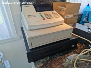 Kasse. Gebrauchte Kasse Sam4S. und sep. Thermodrucker von Epson.