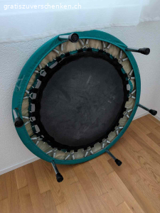 Kettler Sport Fitness-Trampolin zu verschenken!. Ich verschenke mein gebrauchtes Fitness-Trampolin der Qualitätsmarke Kettler Sport. Es ist ideal für das Training zu Hause, zur Förderung der Koordination oder einfach für ein bisschen Bewegung zwischendurch.

Details zum Gerät:

Marke: Kettler Sport.

Sicherheit: TÜV/GS geprüft für sicheres Training.

Bauweise: Stabiler Metallrahmen mit sechs abschraubbaren Standfüssen (für platzsparende Lagerung).

Federung: Klassische, robuste Stahlfedern für ein straffes Sprunggefühl.

Zustand: Gebraucht, aber voll funktionsfähig. Die Randabdeckung weist einige Gebrauchsspuren auf (siehe Fotos), was die Funktion aber nicht beeinträchtigt.

Bedingungen:

Nur an Selbstabholer: Das Trampolin muss in 3270 Aarberg abgeholt werden.

Kein Versand.

Zustand wie gesehen: Da es sich um ein Geschenk handelt, keine Garantie oder Rücknahme.