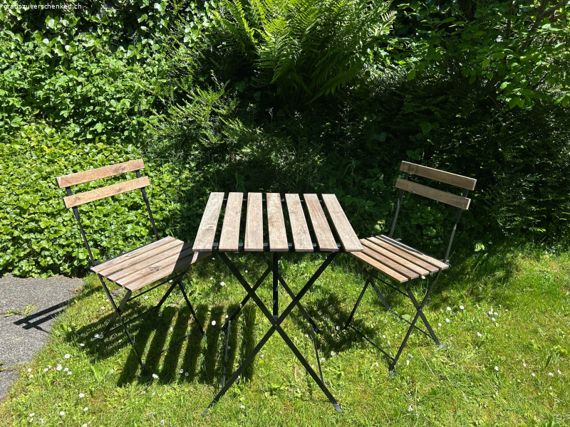 Klappbares Bistroset
