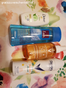 Körperpflege. Geöffnet und gut