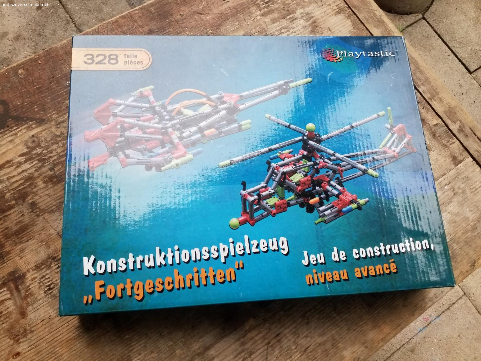 Konstruktionsspielzeug. Nur einmal kurz 'angespielt'.