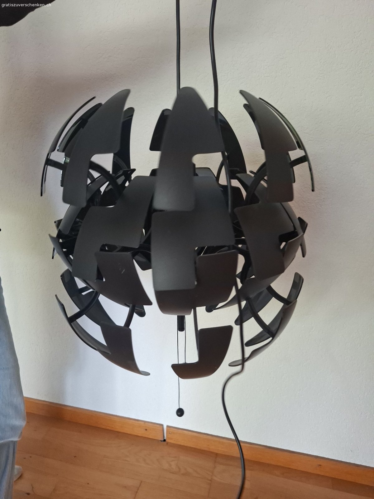Lampe. Hängelampe auffaltbar
