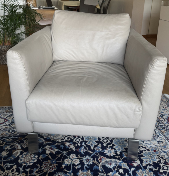 Leder Sessel 2 x