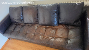 Leder Sofa
