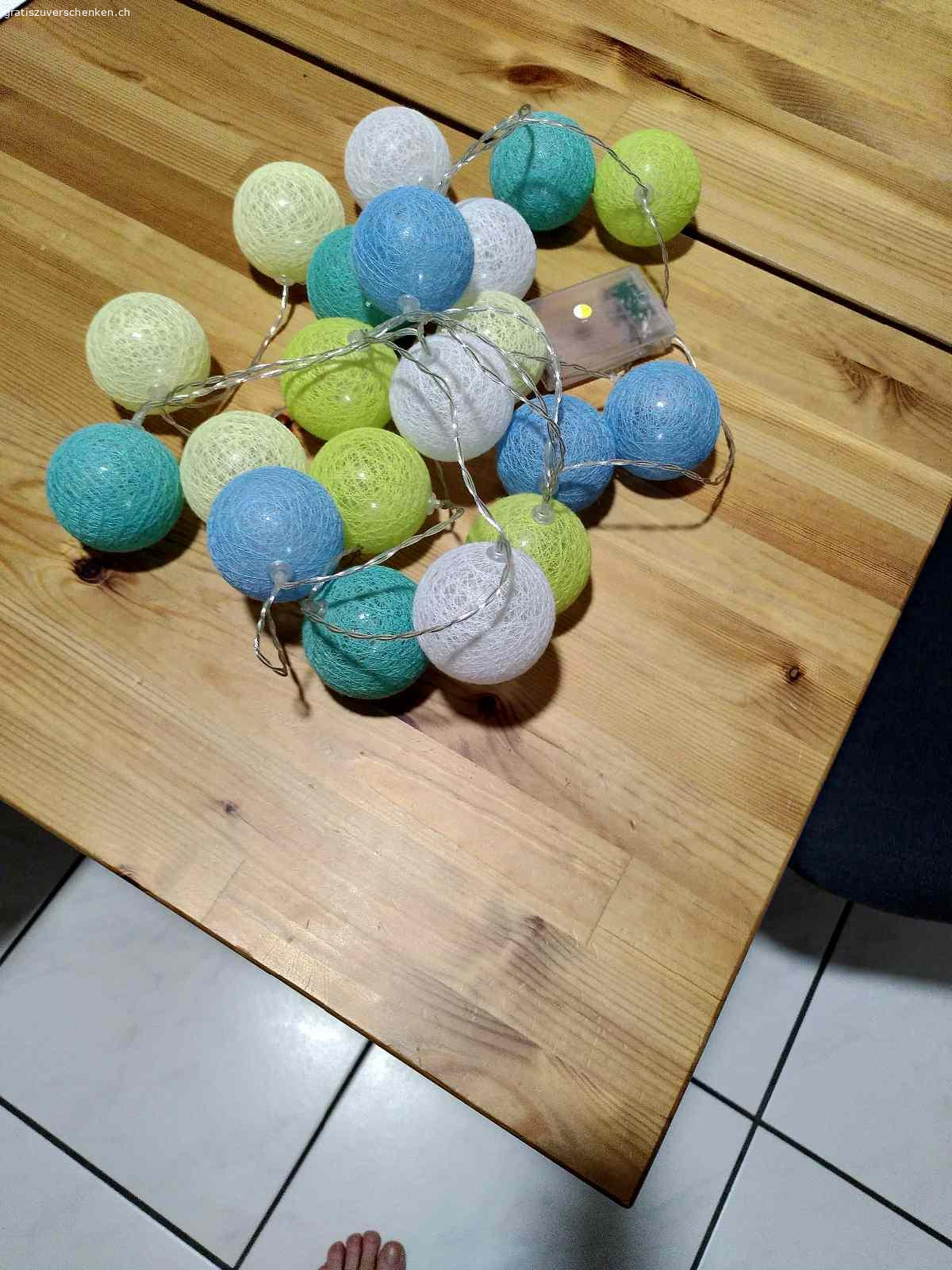 Lichterkette. gebraucht