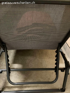 Liegestuhl mit Matte