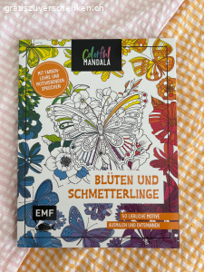 Mandala-Buch Blüten & Schmetterlinge