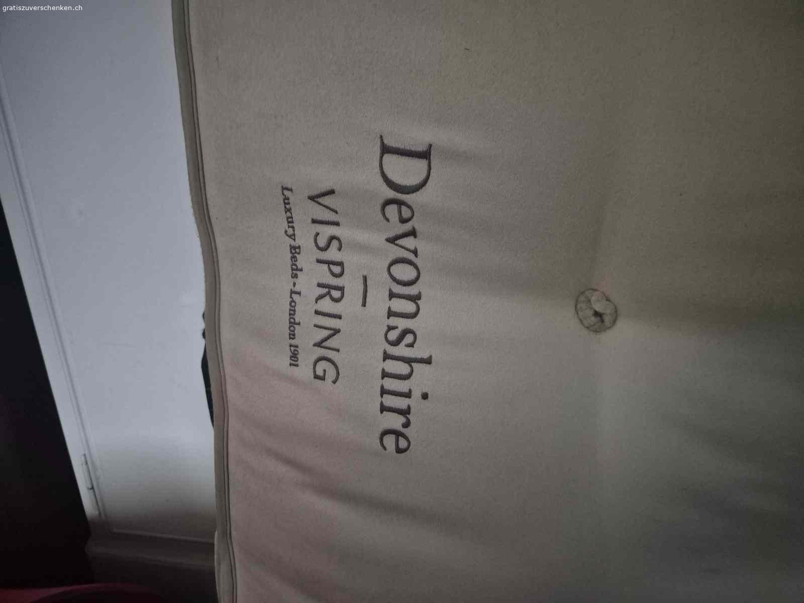 Matratze. Eine Vispring Matratze