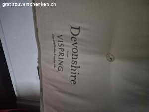 Matratze. Eine Vispring Matratze