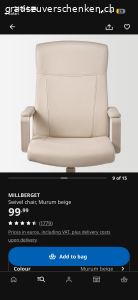 Millberget Büro Stühl