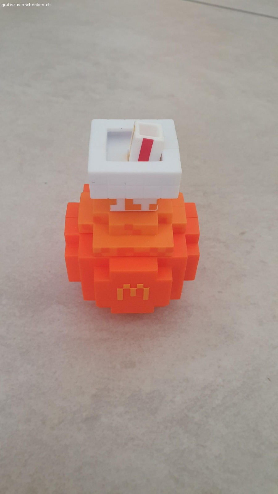 Minecraft Spielzeug Mc Donals. Minecraft Spielzeug von Mc Donalds zu verschenken. Neu, wurde nur geöffnet.

Kann abgeholt oder gegen Übernahme der Portokostenfür auch versendet werden.