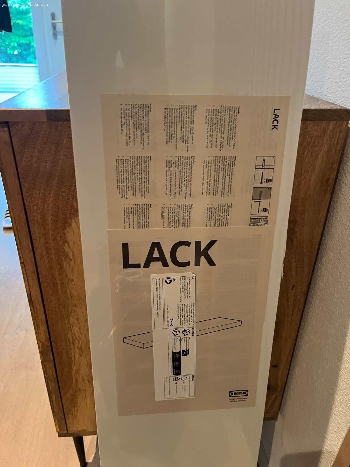 Neu IKEA Lack Regal. Neu verrpackt