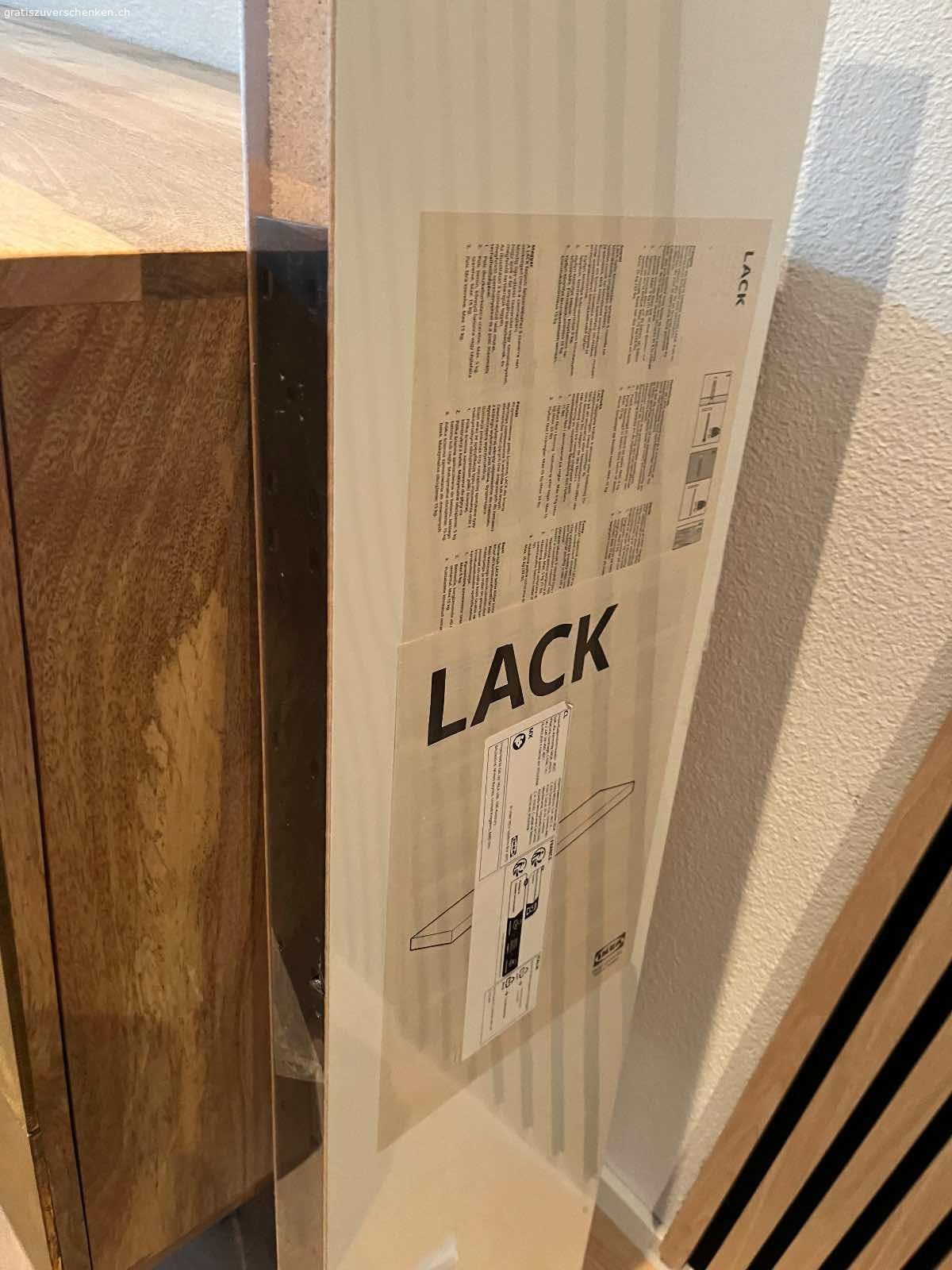 Neu IKEA Lack Regal. Neu verrpackt