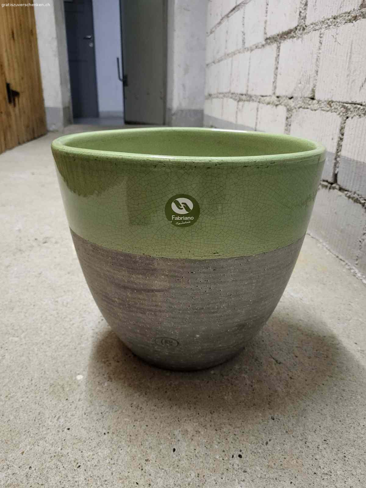 Pflanzentopf. Eignet sich für Zimmer- und Outdoorpflanzen