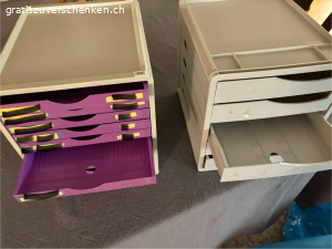 Plastik Schubladen
