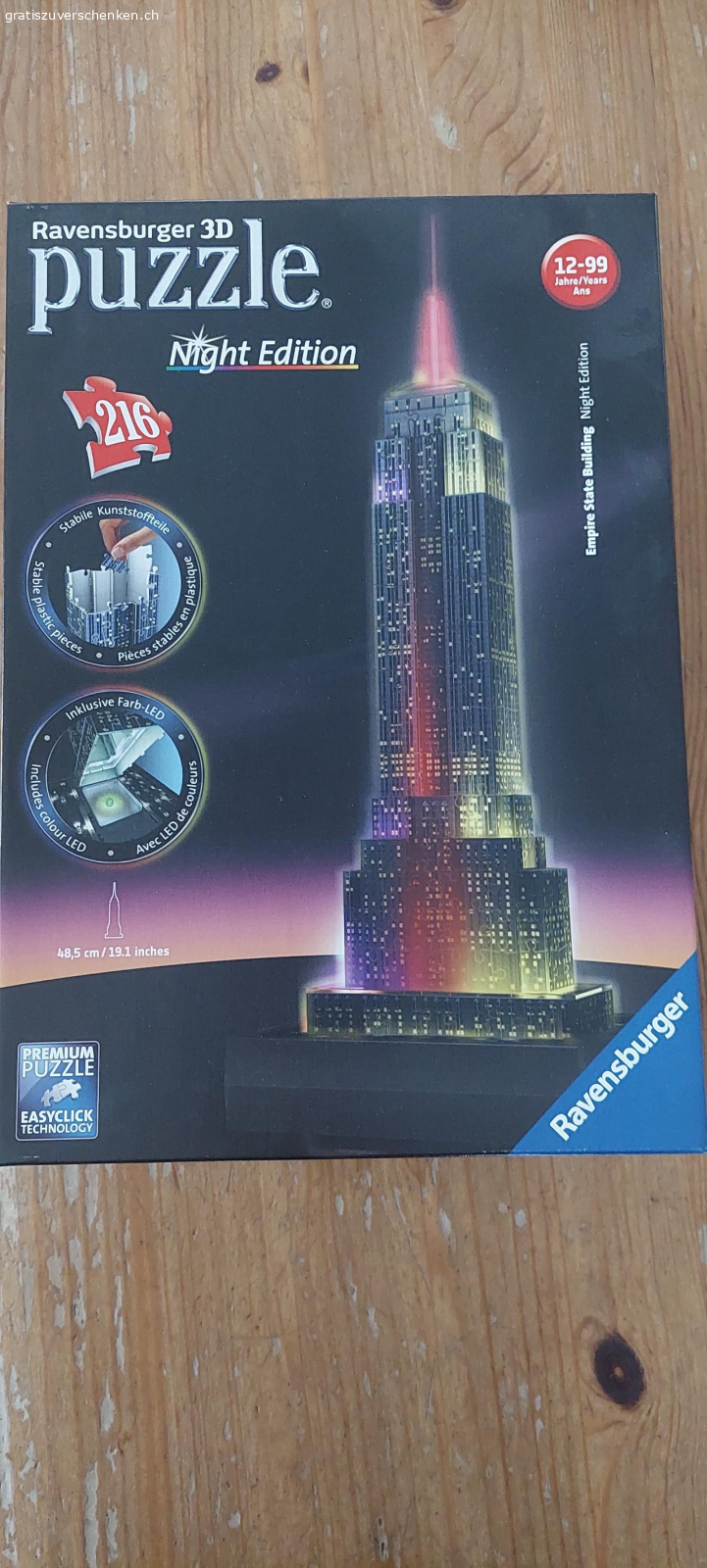 puzzle empire state building. abholbar in 3326 Krauchthal