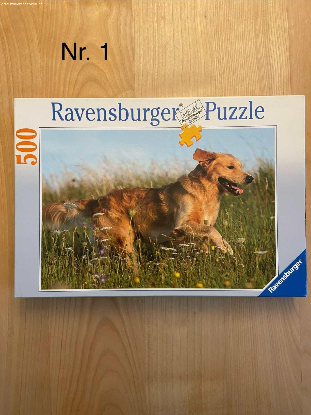 Puzzle. 2x 500er Puzzle kostenlos abzugeben. Komplett. Aus Nichtraucher und tierlosem Haushalt. Abholung in Pfungen oder Zürich.