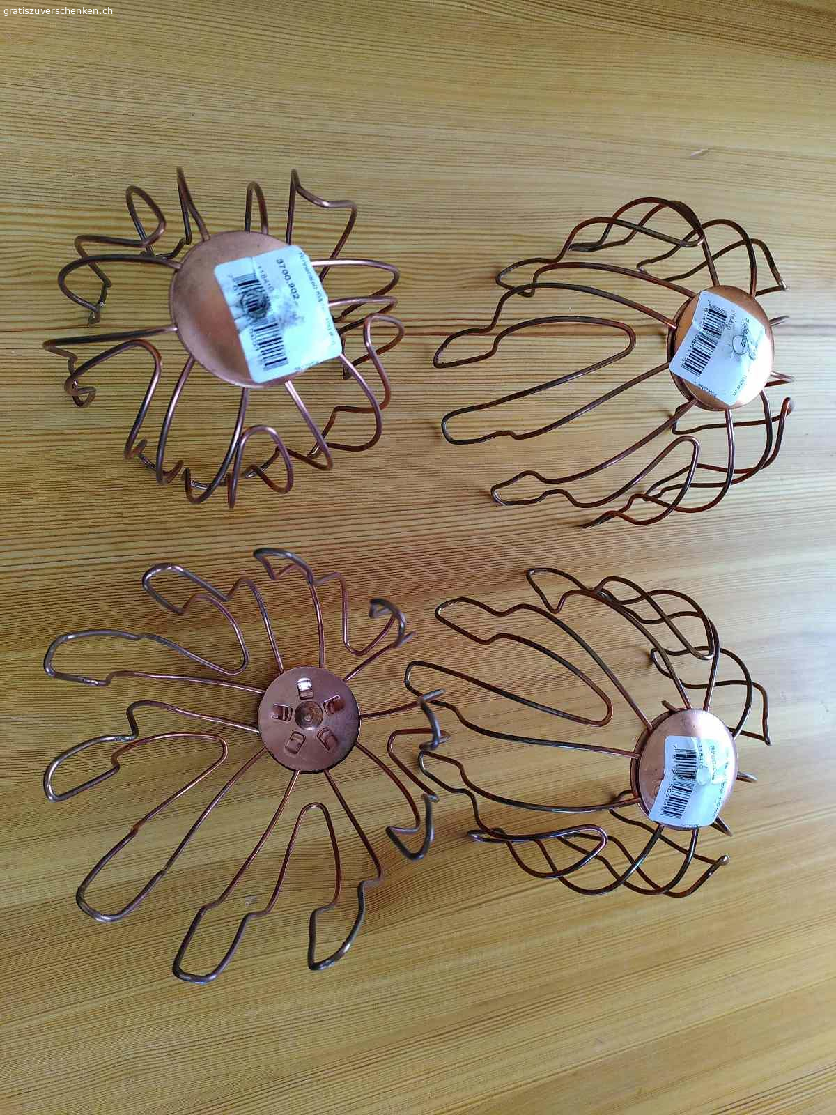 Rinnensieb Kupfer 100 mm, 4 Stück. Nur Abholung