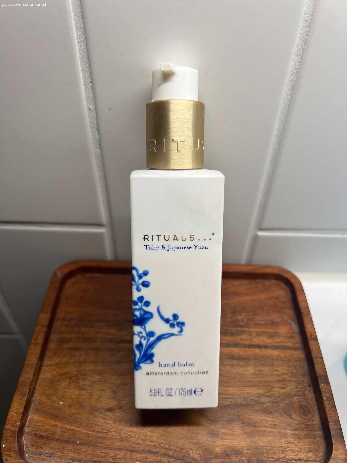 Rituals Handcreme. Noch 75% gefüllt, wir benutzen keine Handcreme…