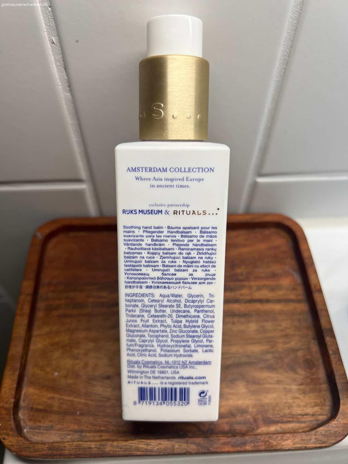 Rituals Handcreme. Noch 75% gefüllt, wir benutzen keine Handcreme…