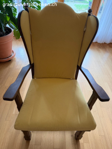 rustikale Vintage-Sitzgruppe