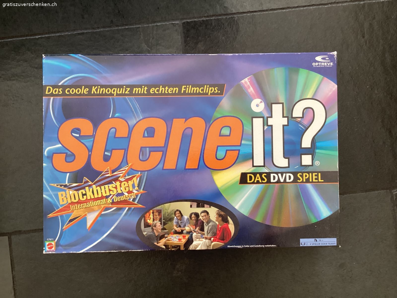 scene it? Das DVD-Quizspiel für Filmfans