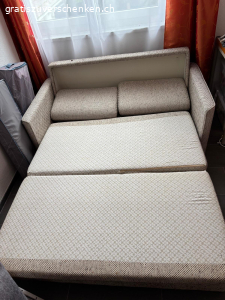 Schlaraffia Schlafsofa zu verschenken