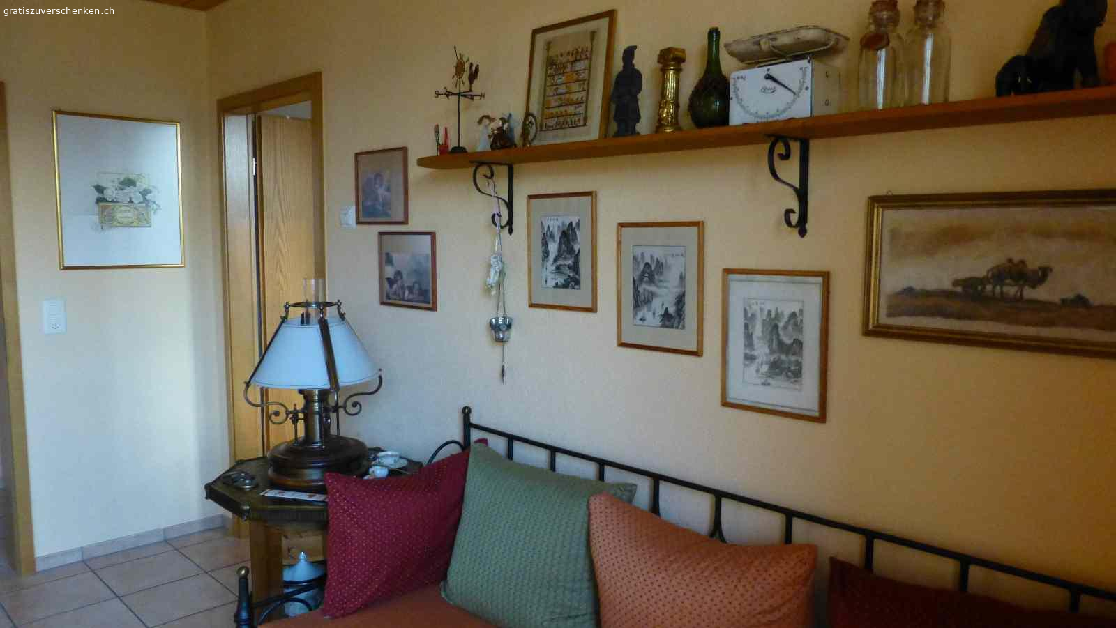 Schmiedeisen-Sofa. Zu verschenken