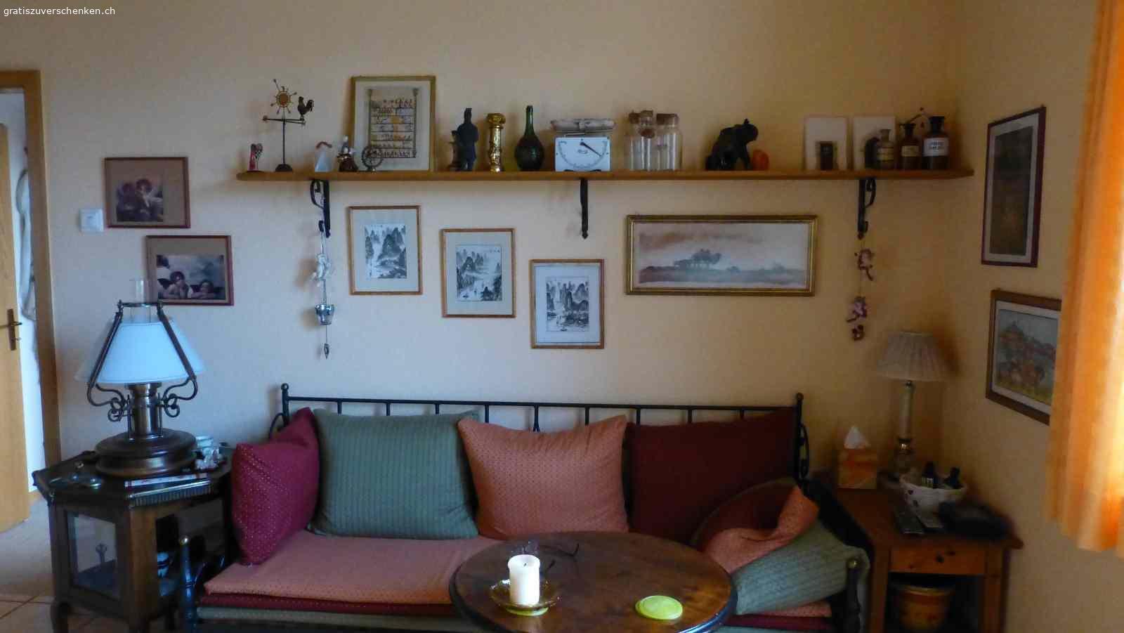 Schmiedeisen-Sofa. Zu verschenken