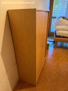 Schrank mit Schiebetüren Holzoptik