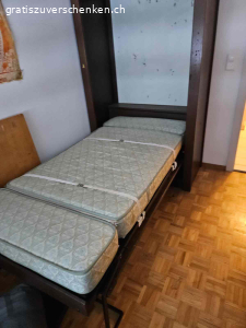 Schrankbett. Zu verschenken